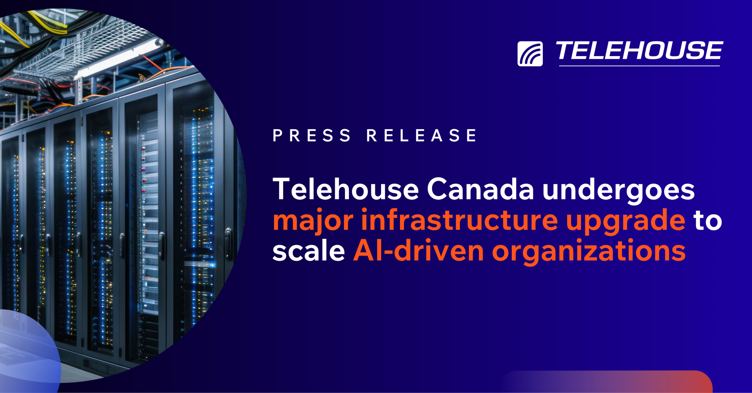 Telehouse Canada undergoes major infrastructure upgrade to scale AI-driven organizations